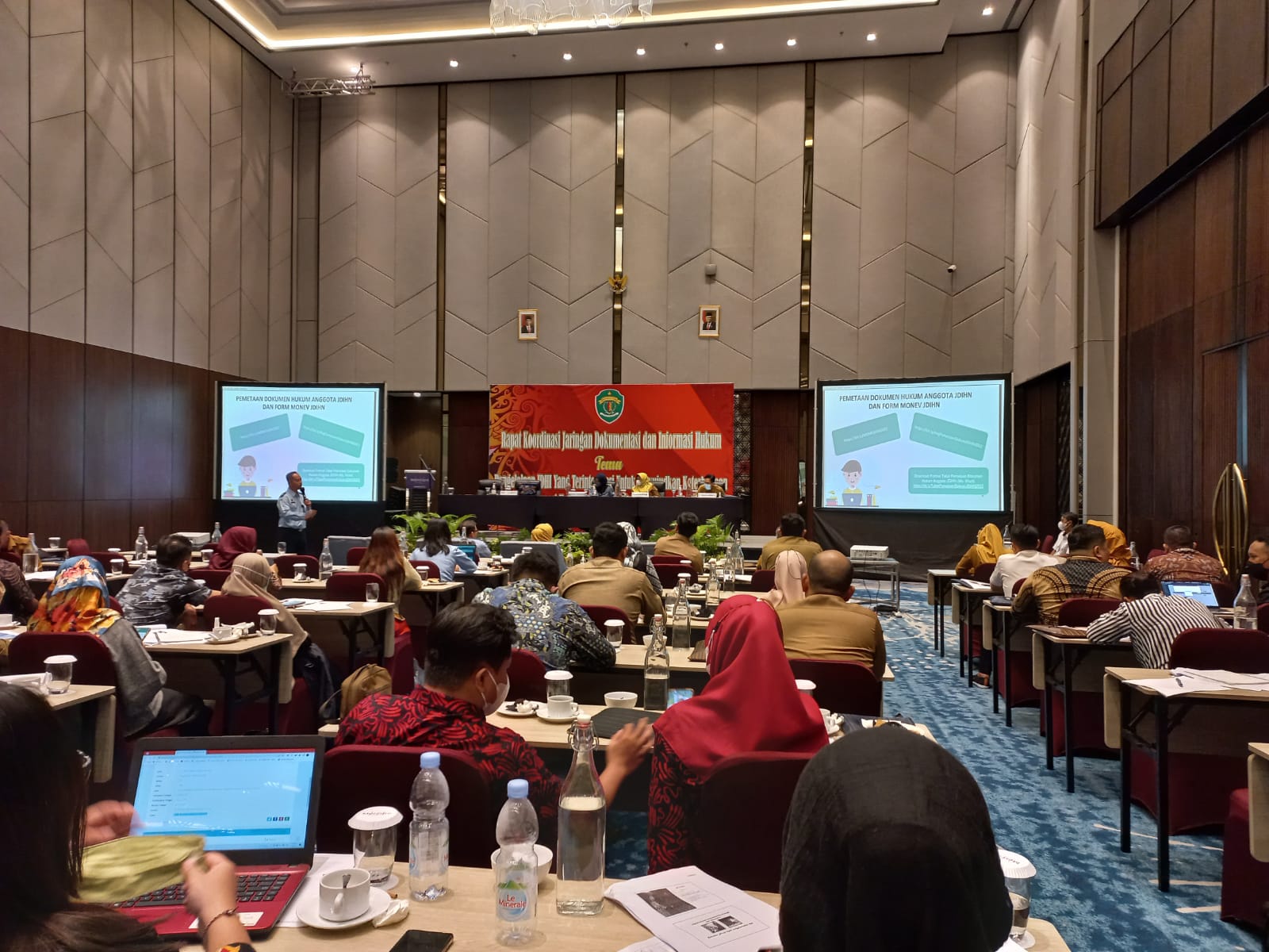RAPAT KOORDINASI JARINGAN DOKUMENTASI DAN INFORMASI HUKUM (JDIH) DENGAN TEMA PENGELOLAAN JDIH YANG TERINTEGRASI UNTUK MEWUJUDKAN KETERBUKAAN