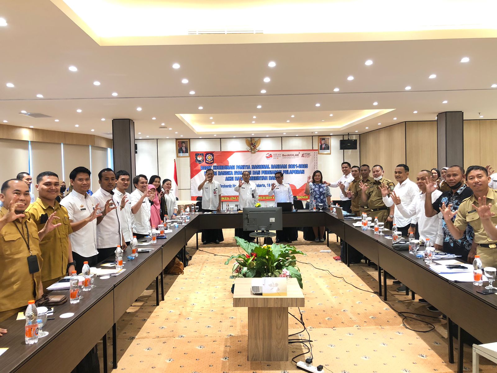RAPAT KOORDINASI PANITIA NASIONAL RANHAM PRIODE 2021 - 2025